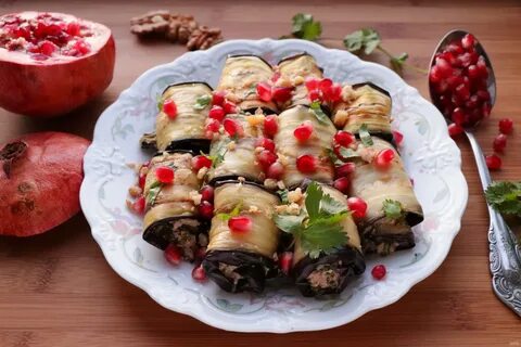 Рецепт закуски из баклажан по грузински