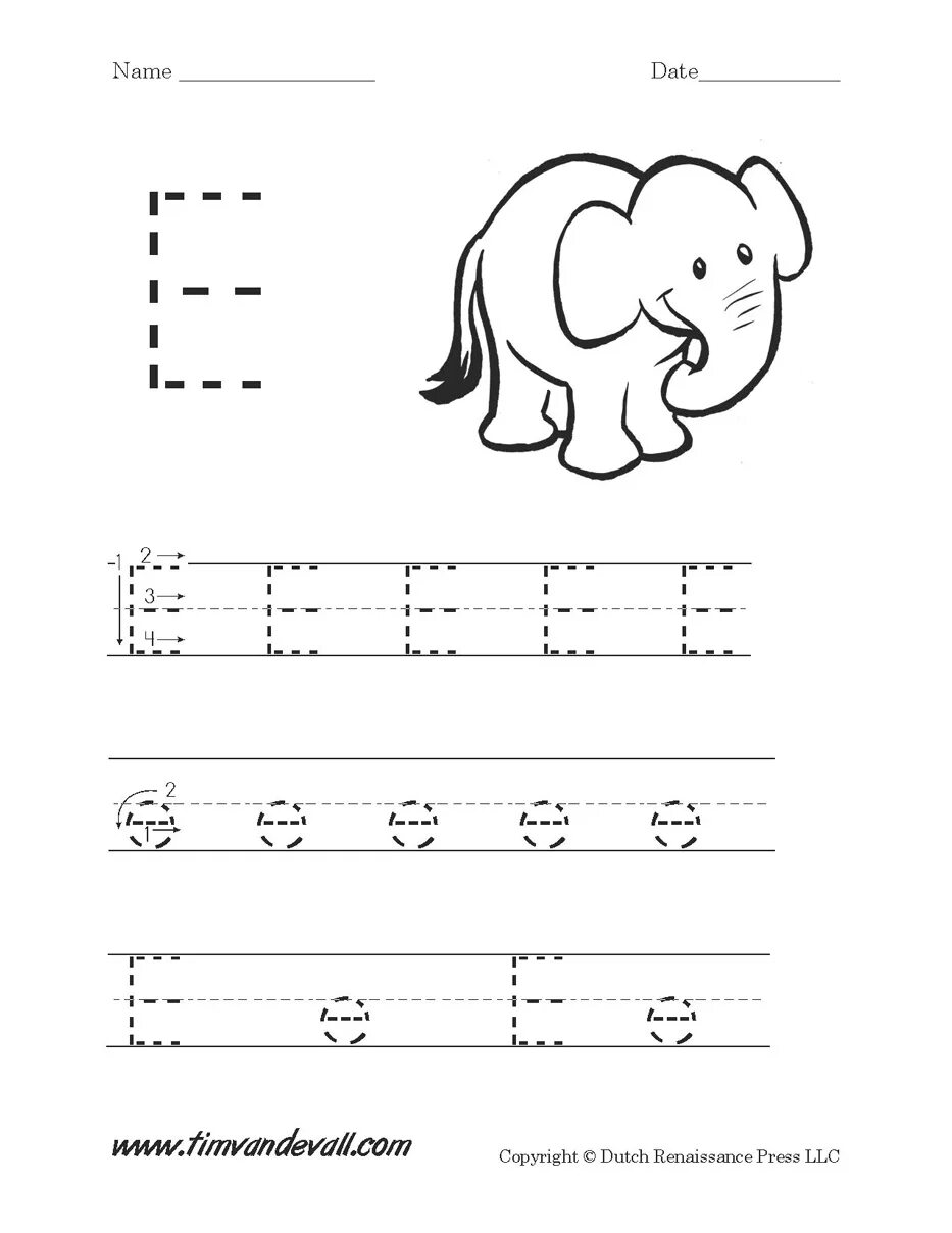 E writing