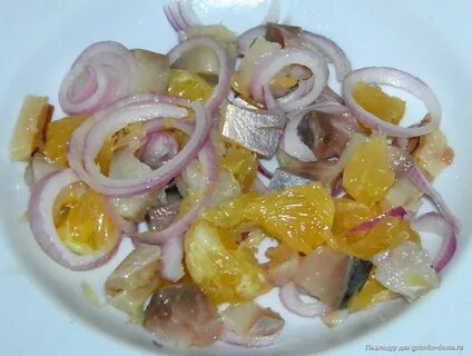 Салат скумбрия копчен