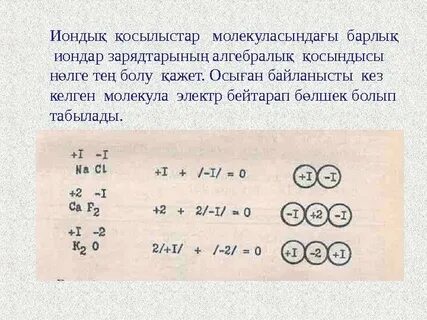 Иондық байланысы бар