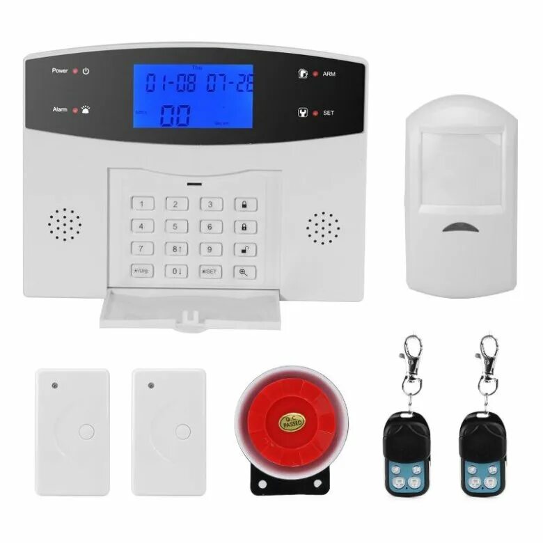 Gsm охранно пожарная. Сигнализация Security Alarm System. GSM Smart Alarm System сигнализации. Охранная система секьюрити Аларм. Пульт сигнализации Аларм систем секьюрити.