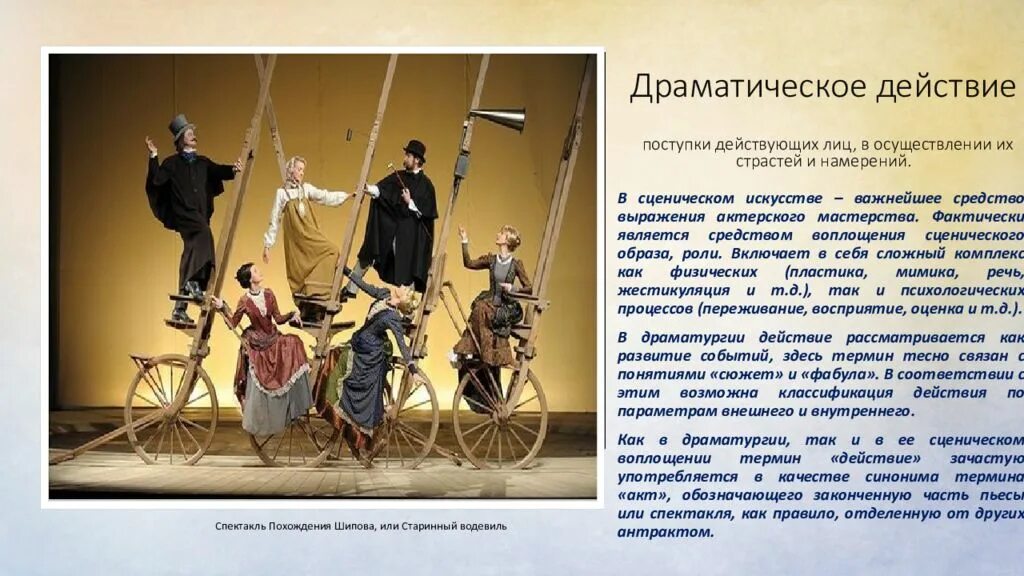Развития драматического действия