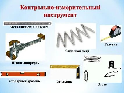 Измерительные инструменты названия