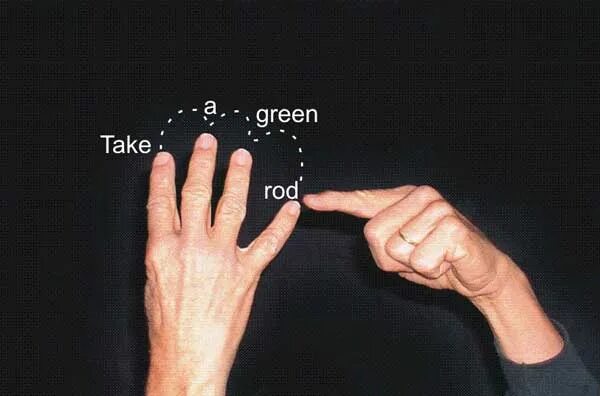 Take my finger. Finger correction in teaching. silent way method. silent way approach. error correction techniques.