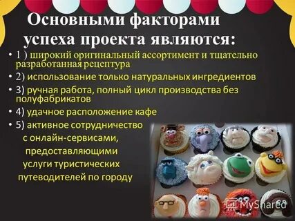 Бизнес план торты