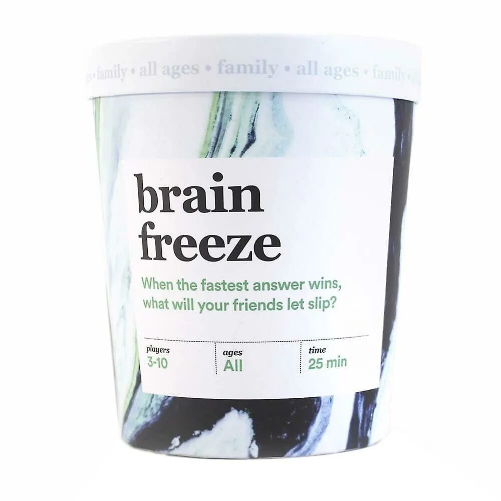 Brain freeze. Freeze your Brain. Family Froze. Freeze your Brain Heathers.