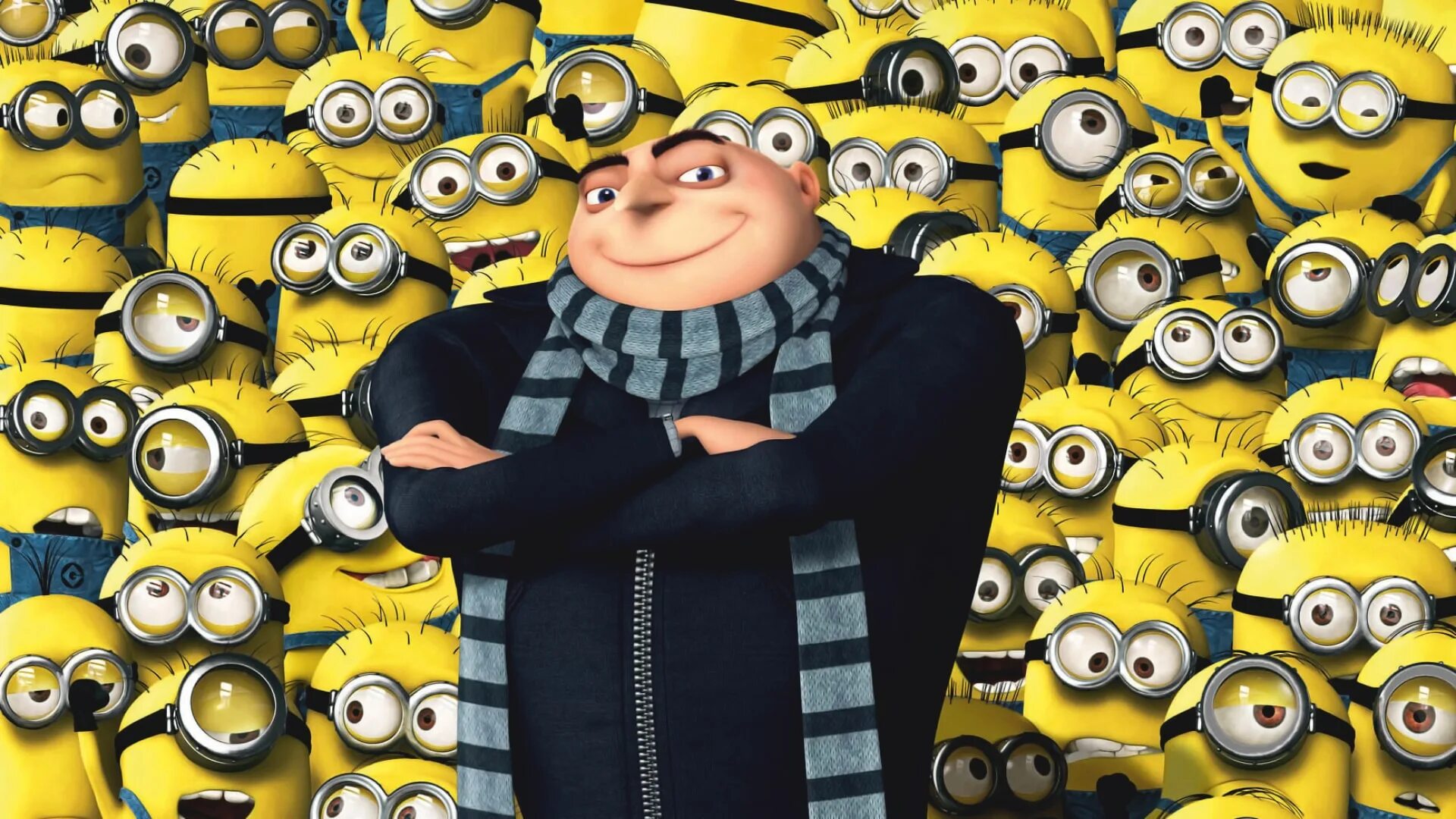 Despicable me watching. Грю и Миньоны. Мистер Грю и Миньоны. Миньоны восстание Грю.