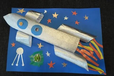 Технология день космонавтики ракета