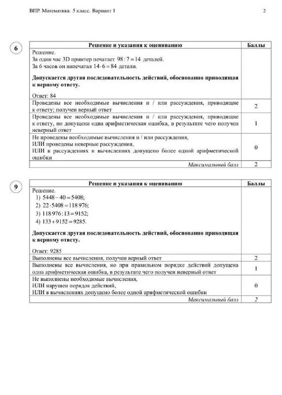 Впр по математике 6 класс 11 вариант. Впр по математике 6 класс 11 вариант