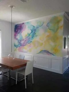 Краска стены рисовать
