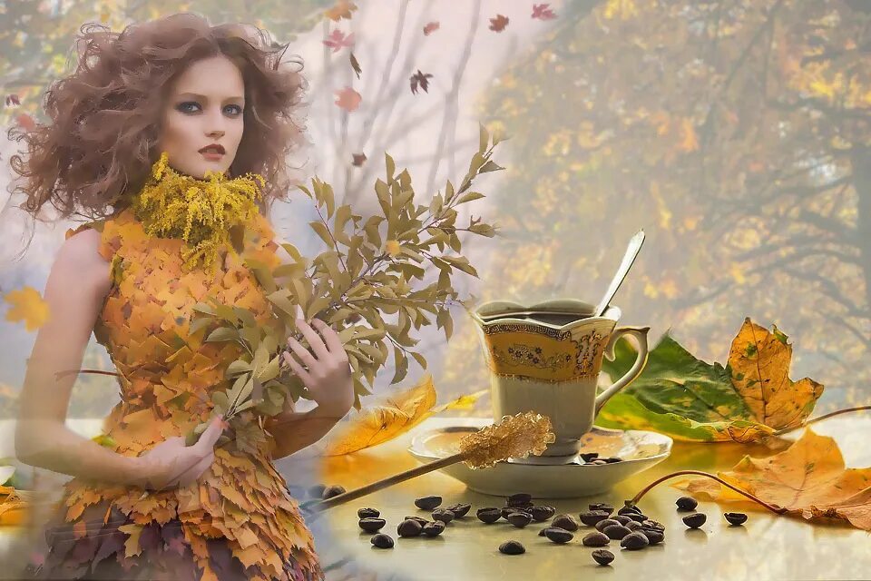 Осень кофе на завтрак варила...Хочешь кофе со вкусом осени? Стихи про осень - Yo