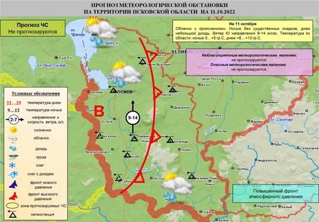 Прогноз обстановки