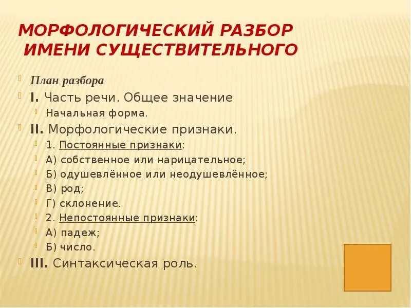 Презентация морфологический разбор существительного 5 класс. План морфологического разбора имени существительного. Морфологический разбор существительного 6 класс. Схема морфологического разбора имени существительного 5 класс. Морфологический разбор существительного 5 кл.