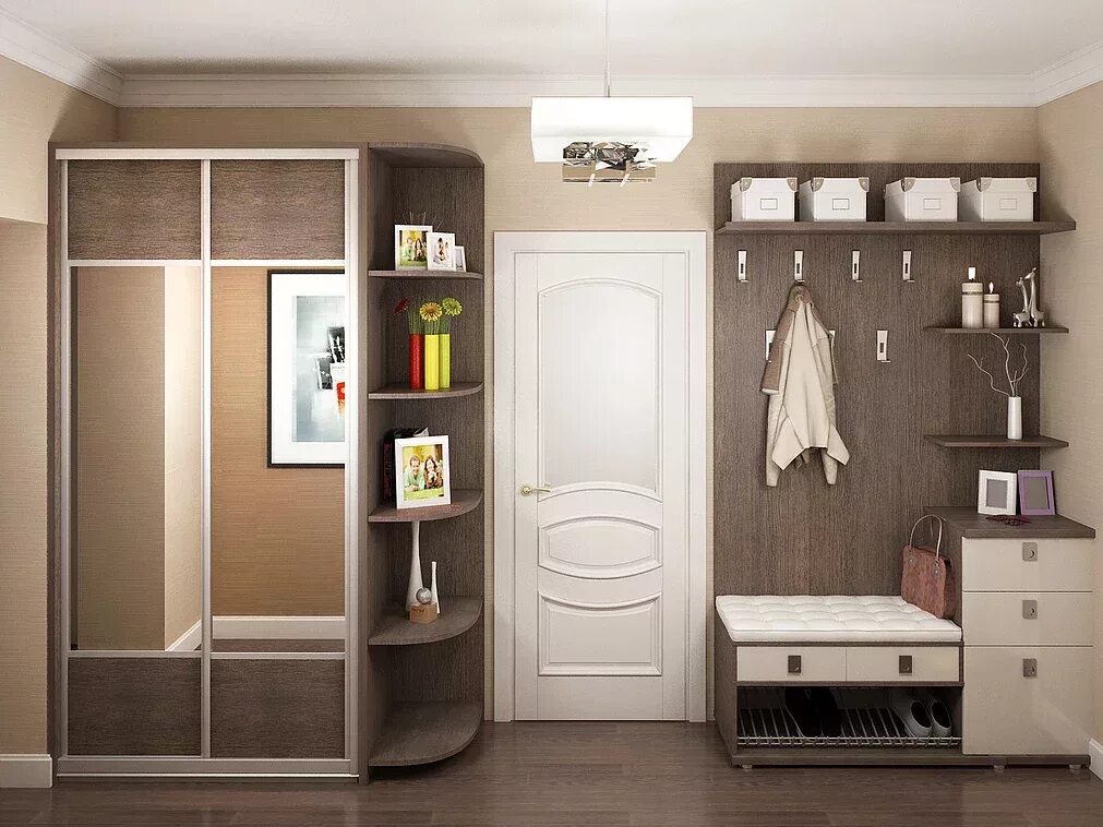 Москва 56 кв.м. Einbauschrank, Badezimmer dekor diy, Haus interieurs