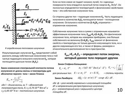Температура излучающего тела