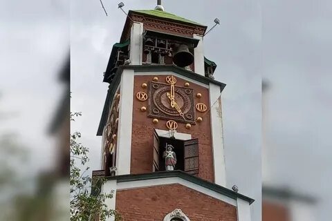 Башня оренбург часы