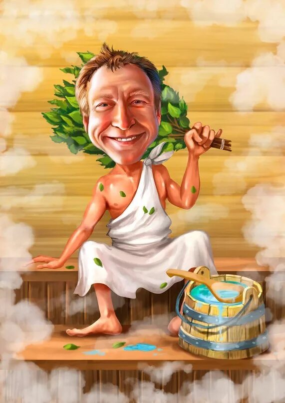 шарж с самогоным аппаратом. шарж баня. банщик карикатура. шарж баня. шарж на любителя бани.