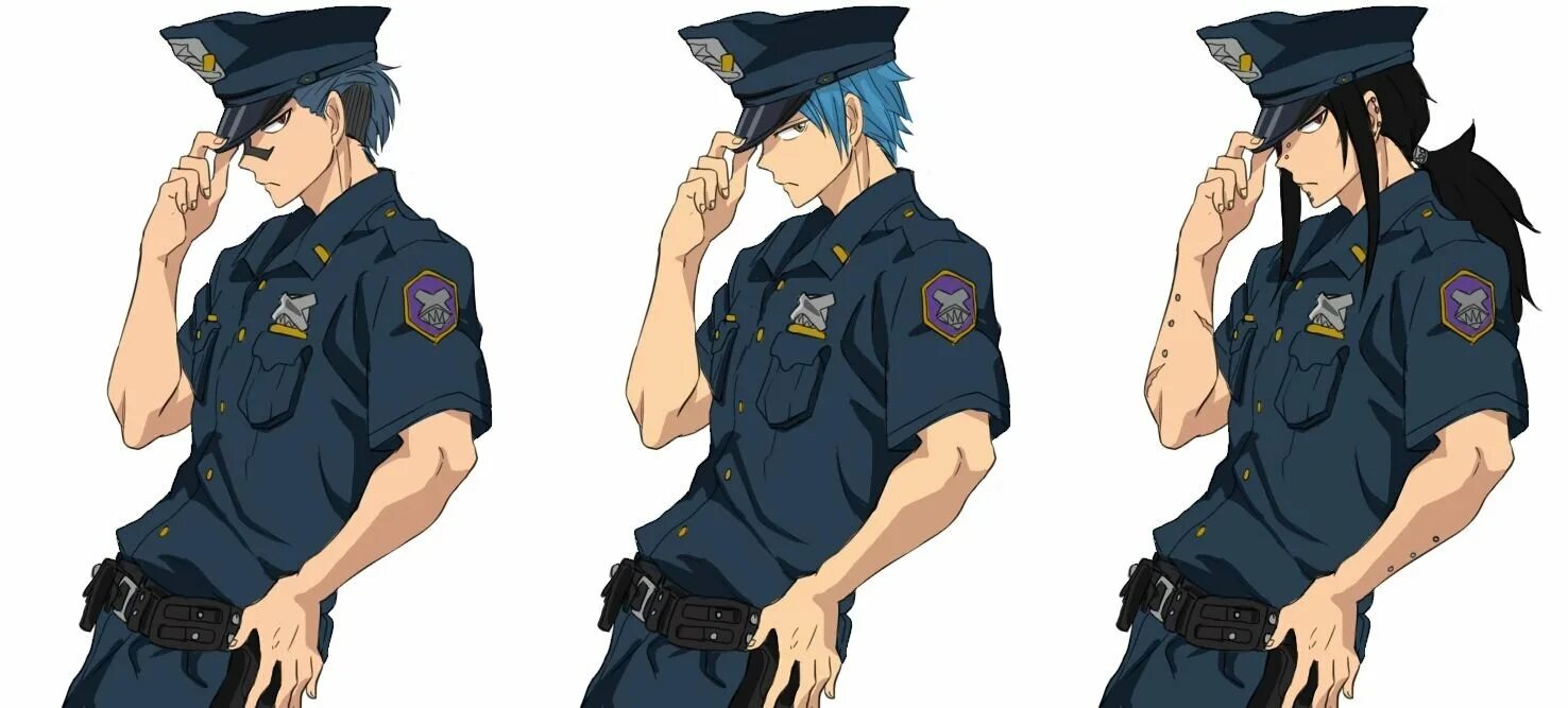Рин Мацуока полицейский.