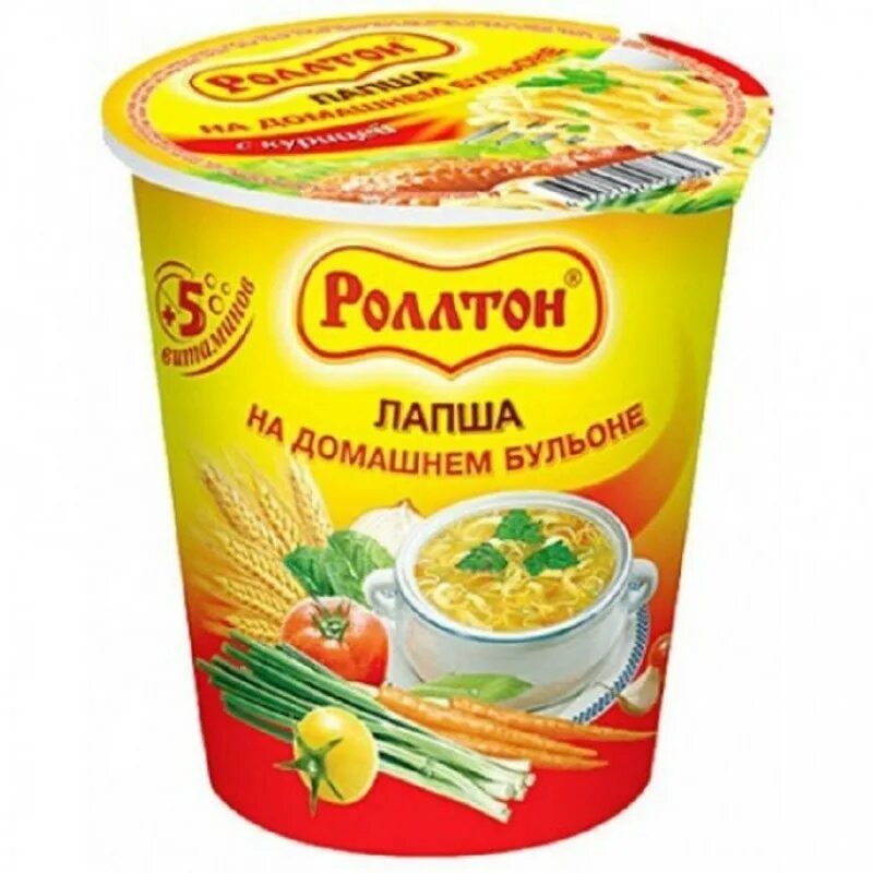 Лапша роллтон с курицей