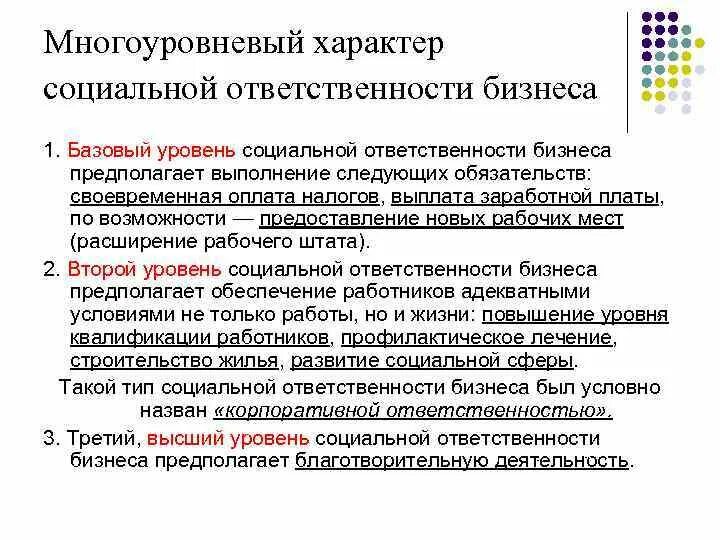 Уровни социальной ответственности. Показатели социальной ответственности. Уровни социальной ответственности бизнеса. Базовый уровень социальной ответственности бизнеса.