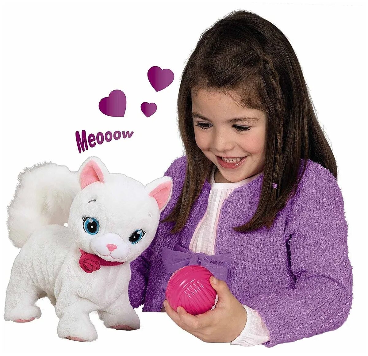 Совсем не игрушка. Кошечка Бианка интерактивная игрушка. IMC Toys кошка Bianca. Интерактивная кошка Bianca IMC Toys. 95847 Кошка Bianca интерактивная.