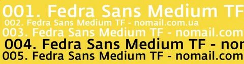 Fedra sans pro