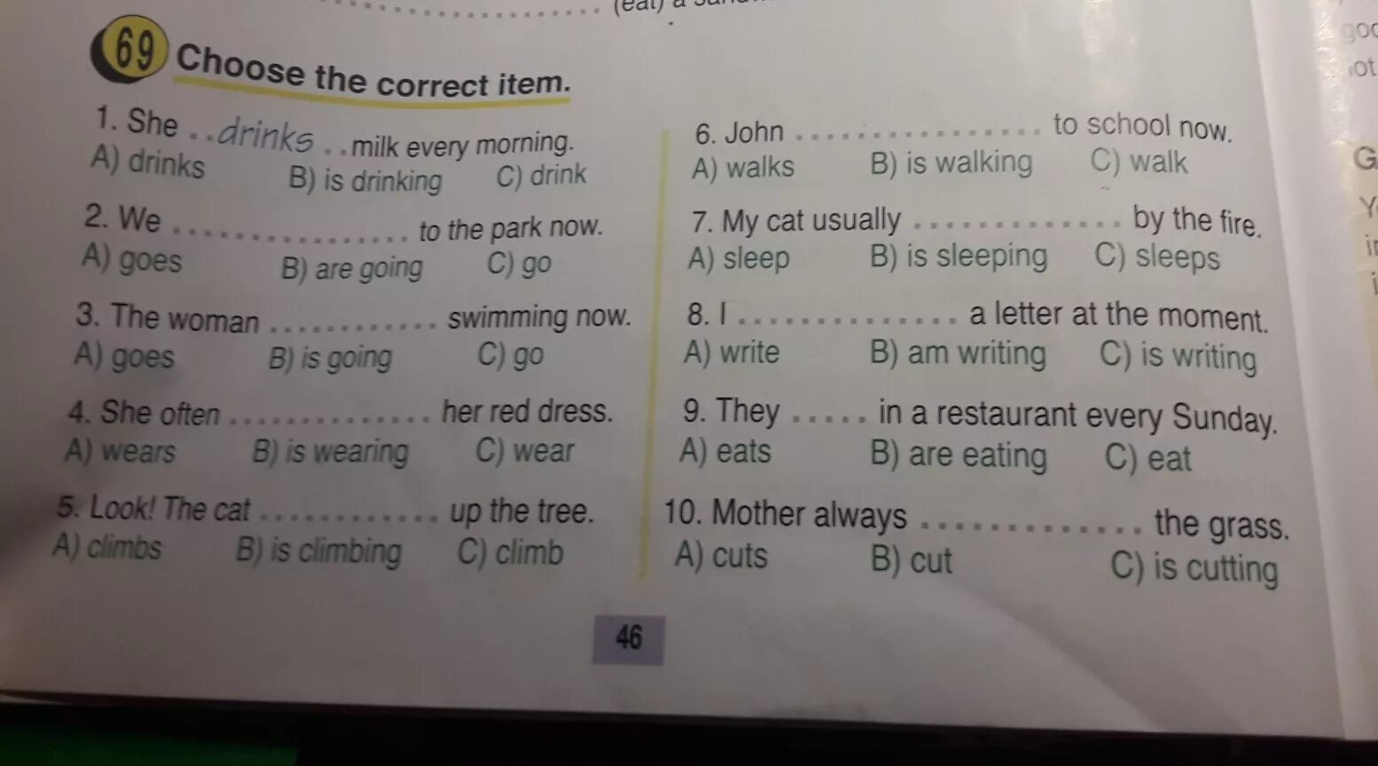 Choose the correct item ответы. Choose the item. Choose the correct answer. Choose the correct answer ответы. Цдз choose the correct