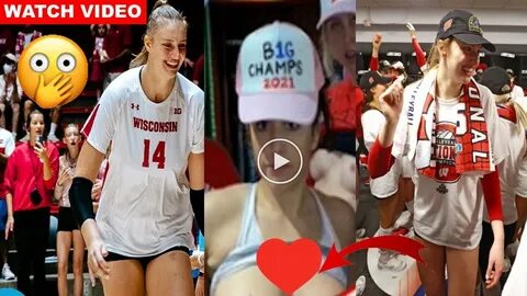 Wisconsin volleyball girl leaked video | Laura Schumacher video viral on tw...