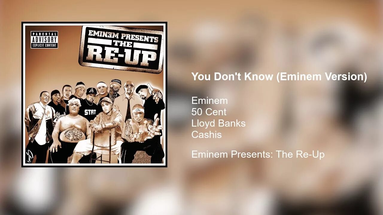 Eminem 50 Cent cashis Lloyd Banks you don't know. Eminem, 50 Cent, cashis, Lloyd Banks. Эминем you don't know. A Jimmy crack Corn!. You don t know на русском