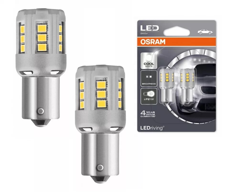 Osram led 12v. Лампа светодиодная Осрам p21w led 21w. Лампа светодиодная 12v p21w 21w Маяк. Osram led Standart cool White p21w 12v 2.0w. Лампочка p21w 12v светодиодная Осрам.