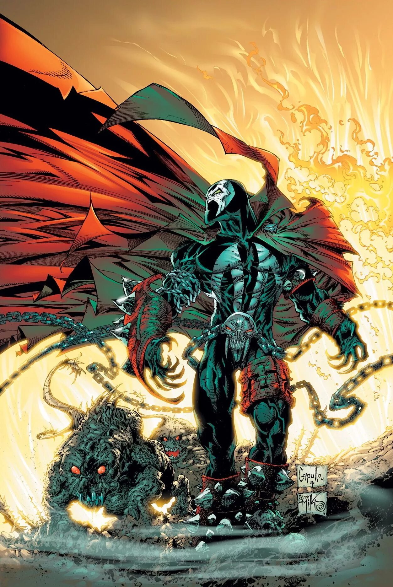 Spawn failed. Эл Симмонс Спаун. Тодд МАКФАРЛЕЙН комиксы. Спаун DC Comics. Spawn Greg Capullo.