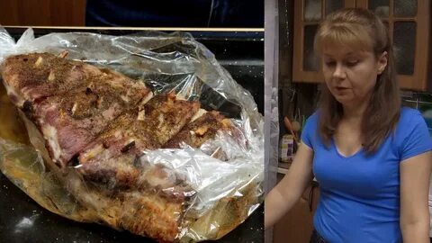 Брюшина в духовке в фольге пошаговый