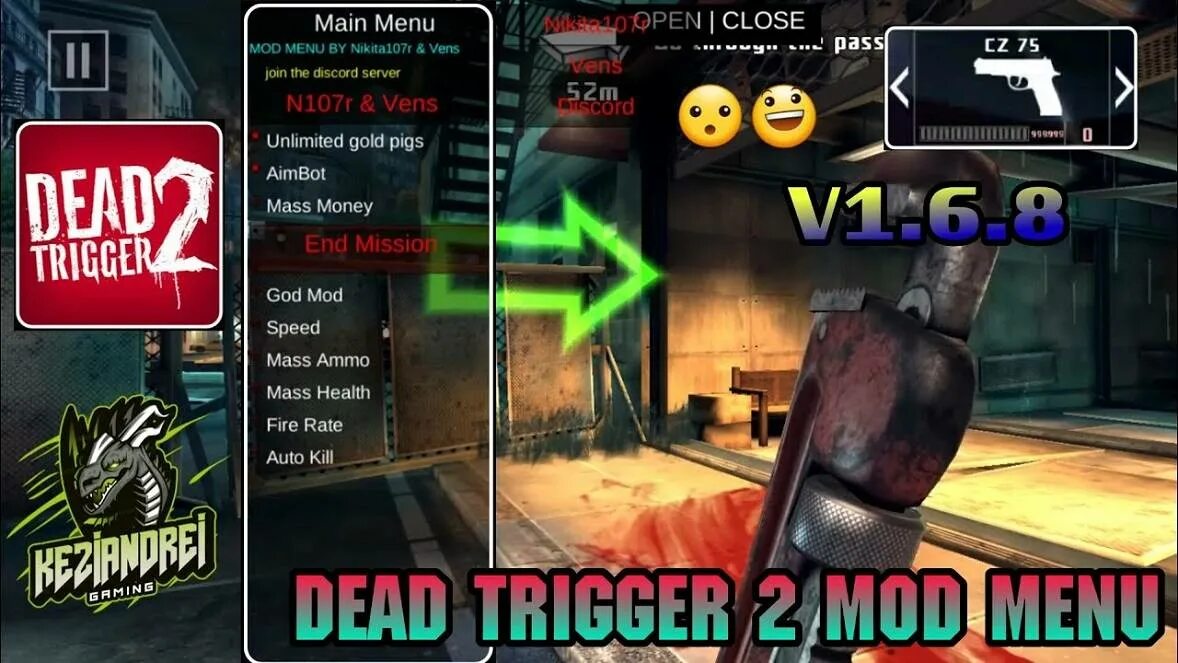 Dead trigger mod. Dead trigger 1 menu. dead trigger 2 1.7.05 мод меню an1. death park mod menu by ciberhacker. how to open mod menu quant ? shift.