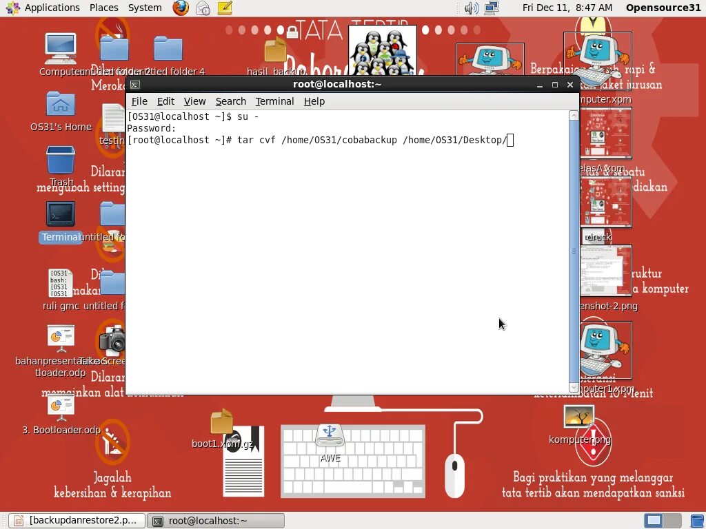 Cannot stat file. Cannot stat file