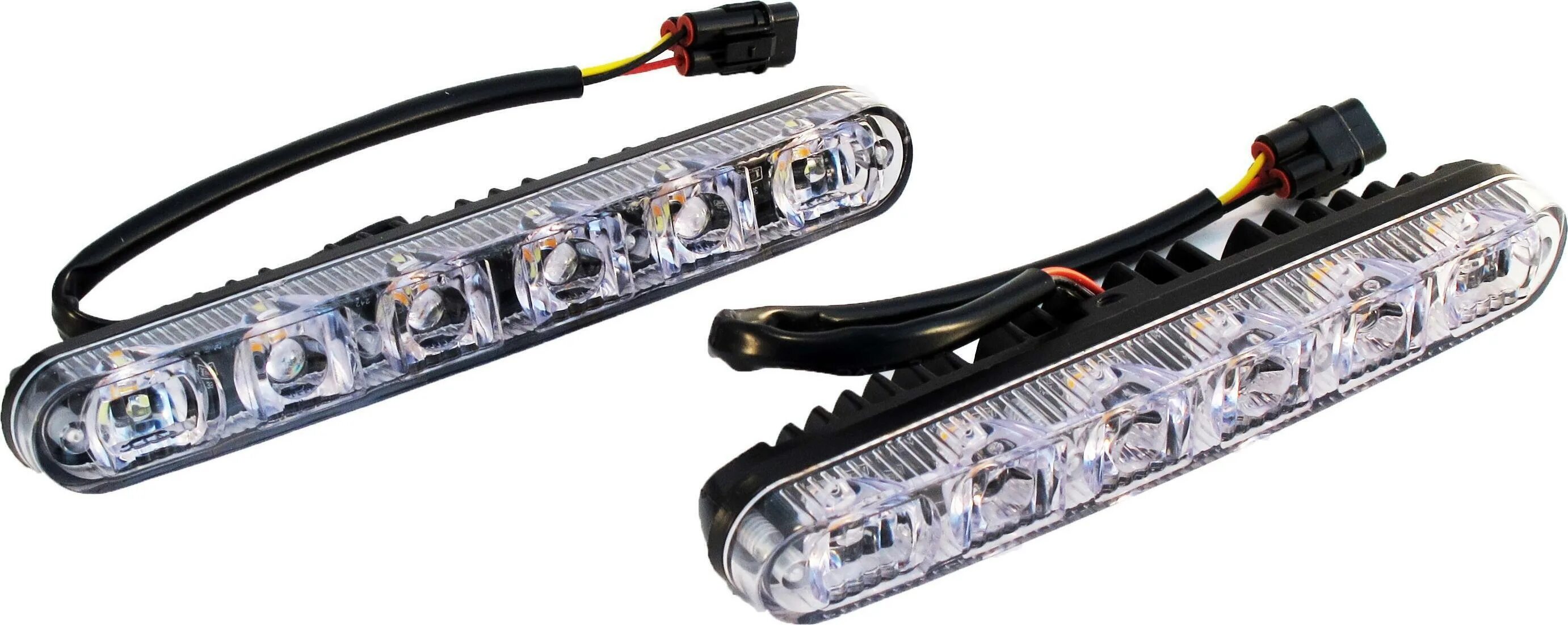 Дхо фото. Дневные ходовые огни 36 led "Вымпел" DRL-os-b6 (пласт. Корпус, суперяркие).