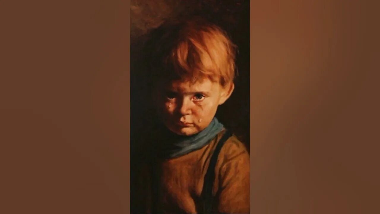 Музыку мальчик плачет. «Плачущий мальчик» Джованни Браголина. Плачущий мальчик картина испанского художника. Картина Плачущий мальчик история.