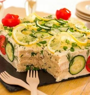 Рыбный тортик
