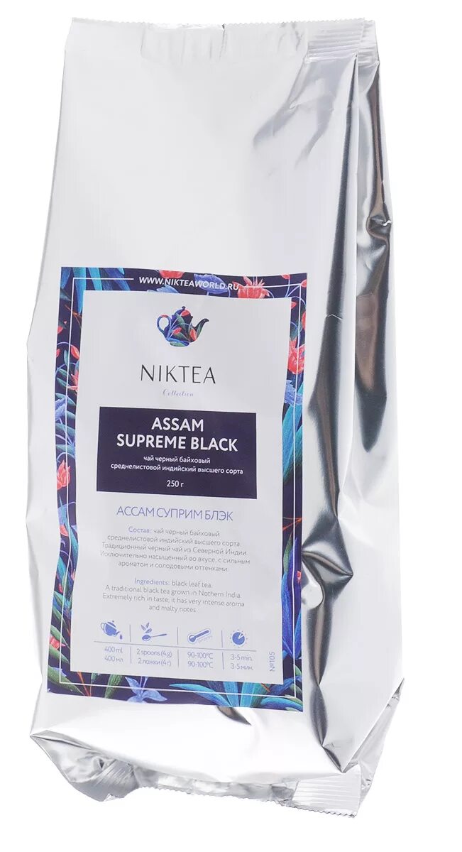 Чай niktea купить. NIKTEA Assam Supreme Black. Чай NIKTEA листовой. Чай листовой NIKTEA молочный улун 250г. Чай черный листовой никти Ассам СУПРИМЕ Блэк 250г.