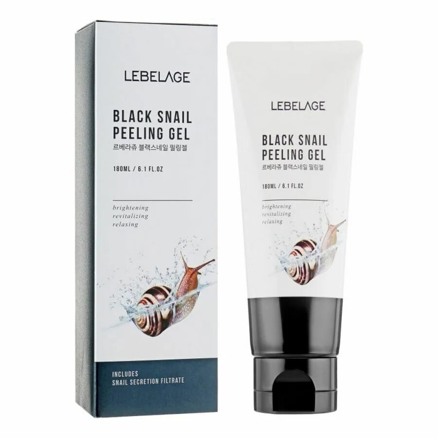 Lebelage Black Snail peeling Gel, 180ml. Отшелушивающий гель с муцином улитки, 180мл, Lebelage. Jigott пилинг-гель для лица с муцином чёрной улитки 180мл. Lebelage Collagen peeling Gel 180ml. Крем lebelage с улиткой отзывы