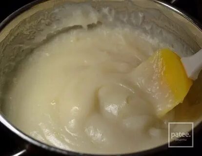 Заварной крем без крахмала