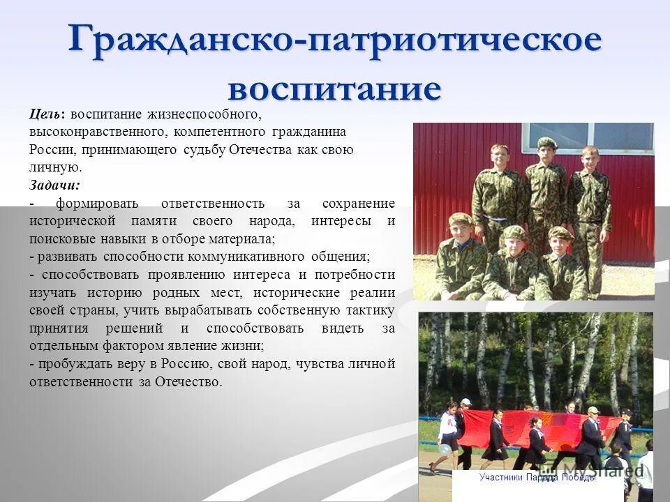 Ответственность за судьбу отечества это