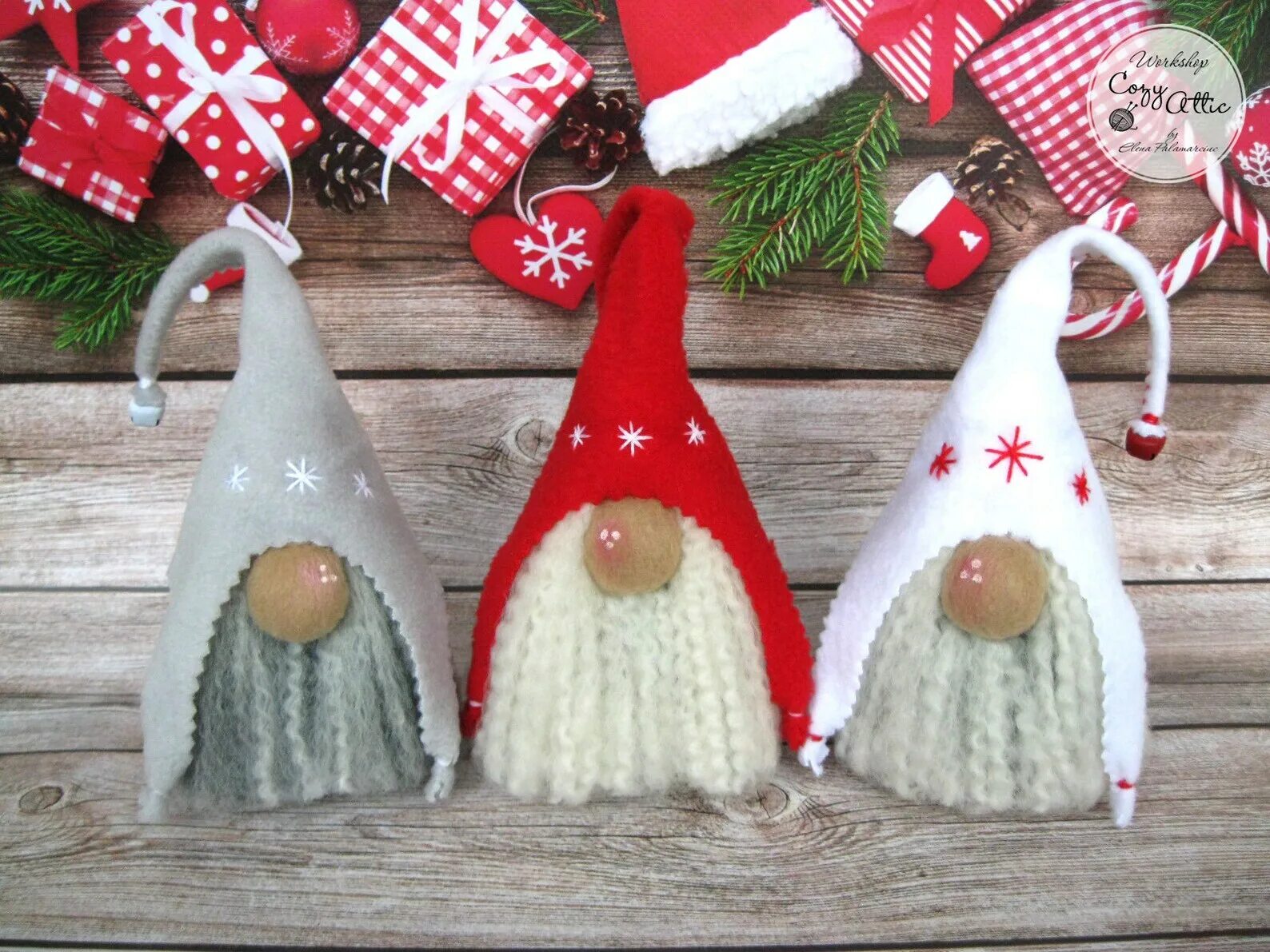 гномик из ниток на елку. вязаные игрушки на елку. гномик из ниток на елку. елочная игрушка гномик из фетра. новогодние гномы из помпонов.