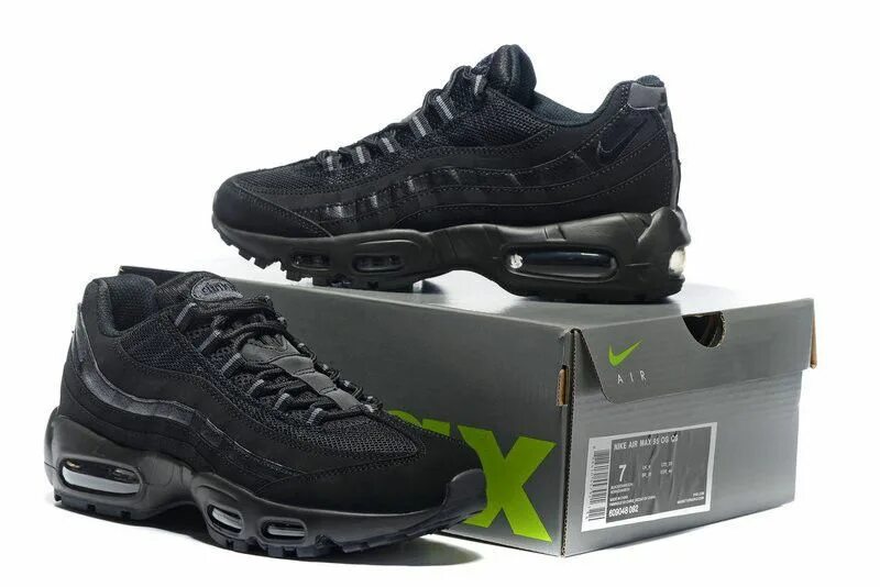 Кроссовки 95 мужские. Nike Air Max 95 Black Safari. АИР Макс 95 черные. Nike 95 черные. Air Max 95 черные мужские.