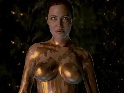 Angelina jolie boob size