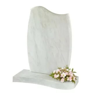 Памятники из светлого мрамора