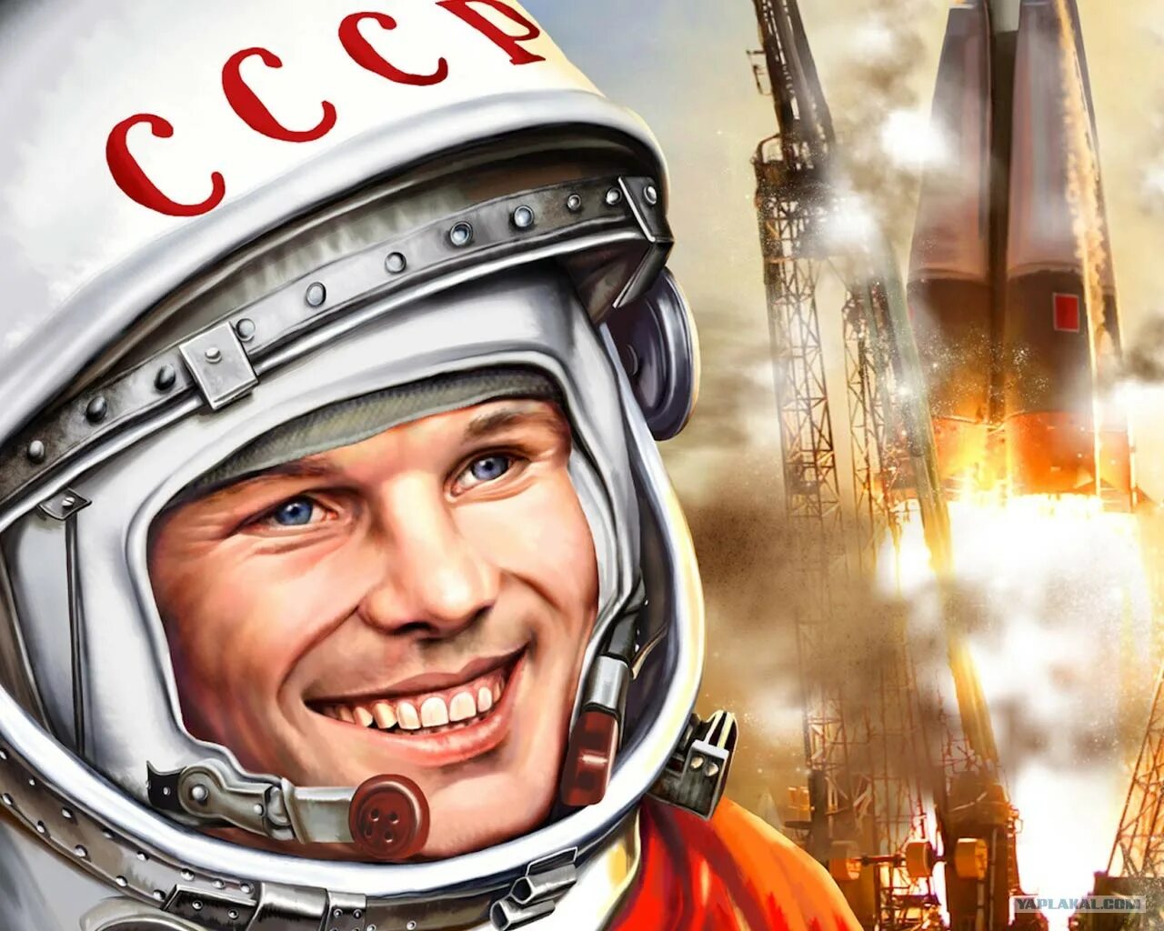 Поехали гагарин рисунок. Гагарин космонавт. День космонавтики. День Космонавта. День.