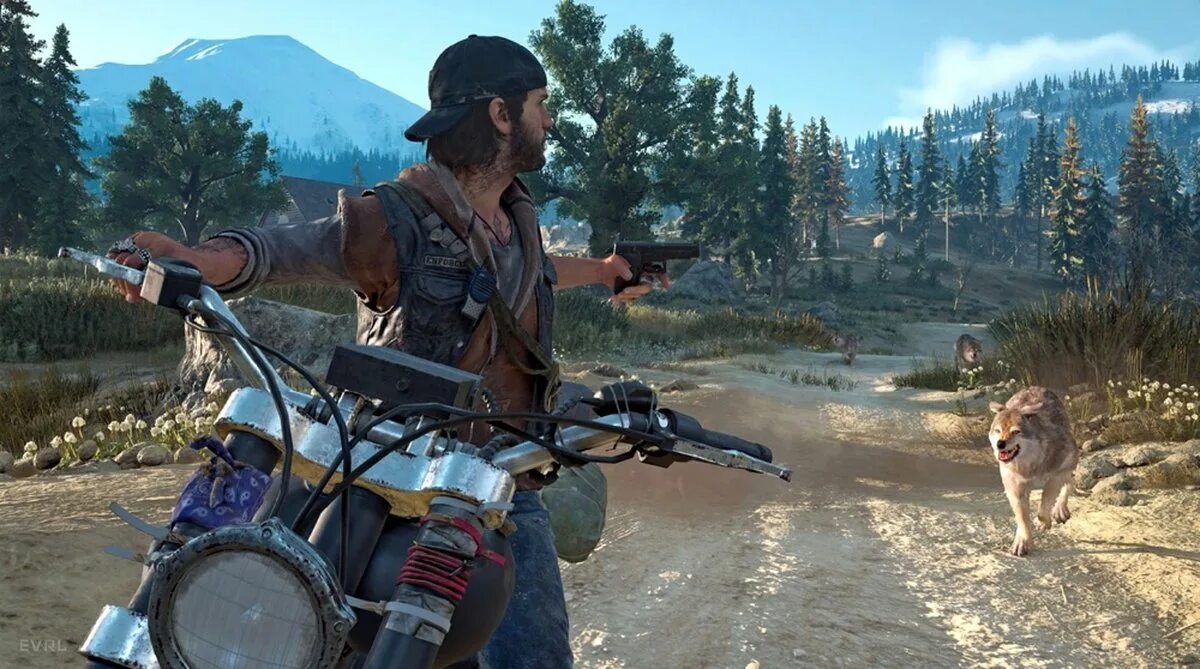 Days gone Дикон. Дикон сент Джон дейс Гон. Дикон сент Джон Days gone Скриншоты. Дикон сент Джон мотоцикл.