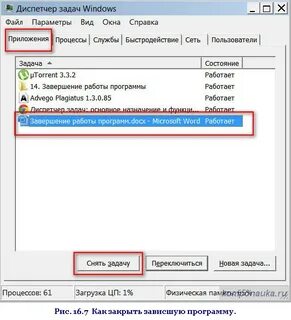 Как закрыть зависшее окно на компьютере