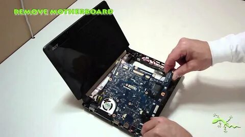 Acer aspire one разборка