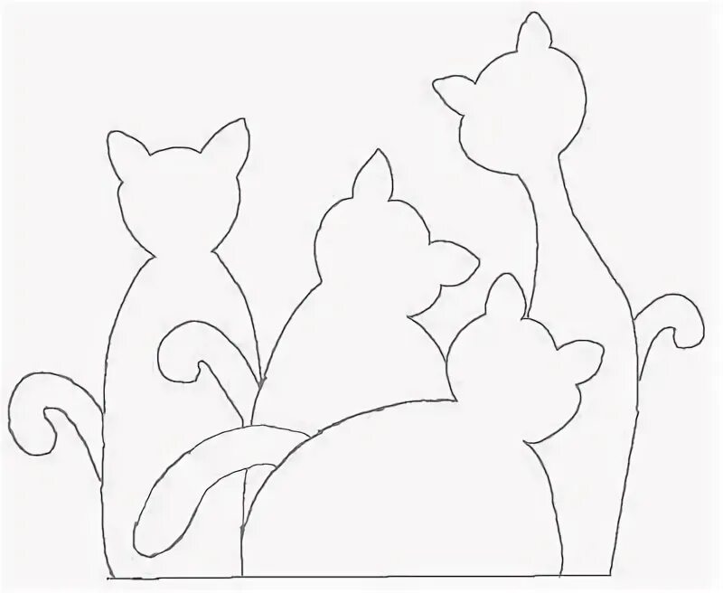 Кошка шаблон для аппликации. Трафареты для аппликаций из ткани. шаблоны для панно. трафарет кошки для аппликации. рисунки для аппликации из ткани.